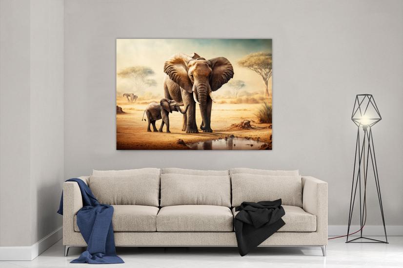 Filler Tasarımlı Dekor Kanvas Tablo