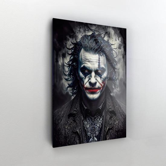 Joker Tasarımlı Dekor Cam Tablo