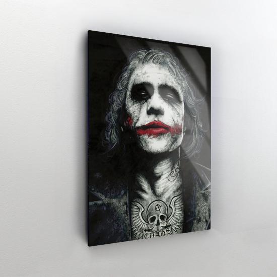 Joker Tasarımlı Dekor Cam Tablo