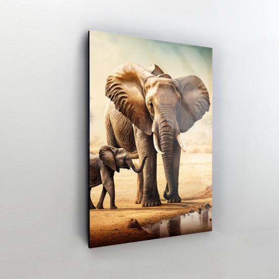 Filler Tasarımlı Dekor Cam Tablo