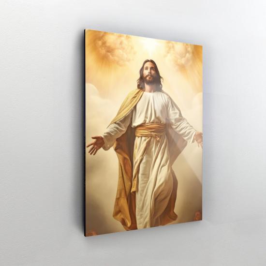 İsa Tasarımlı Dekor Cam Tablo